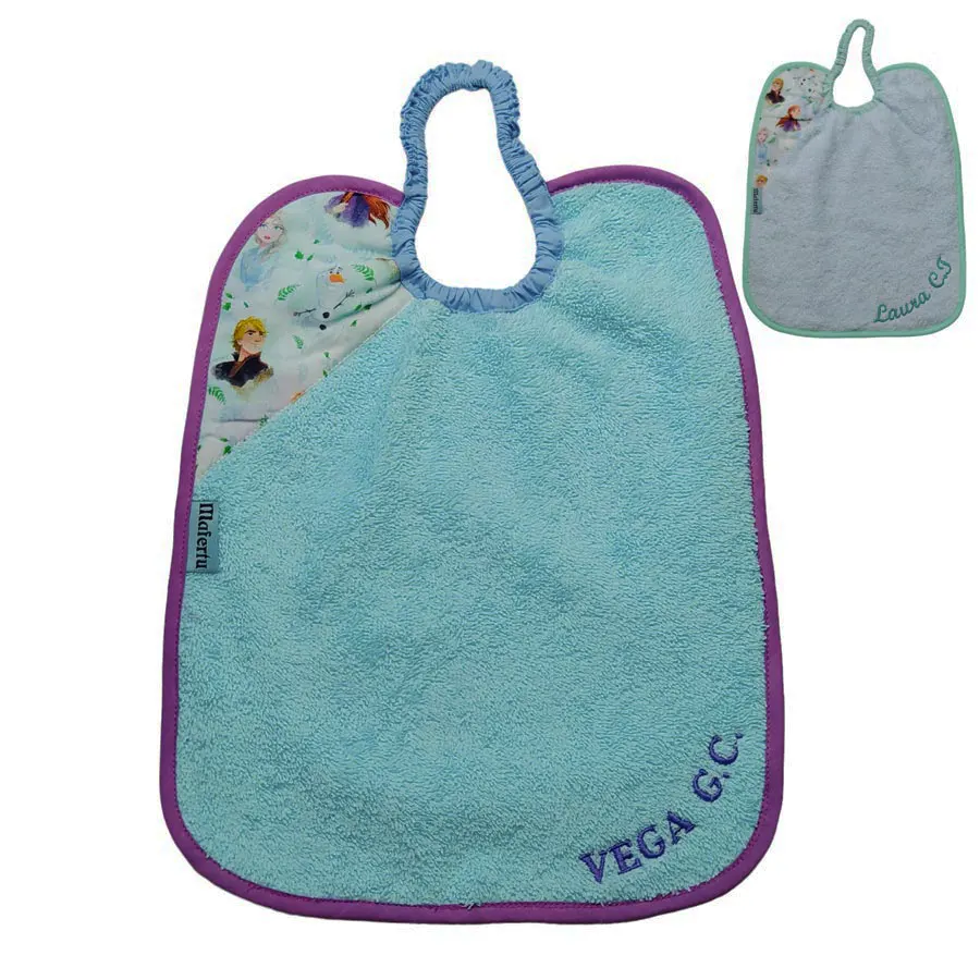 Babero escolar plastificado Frozen