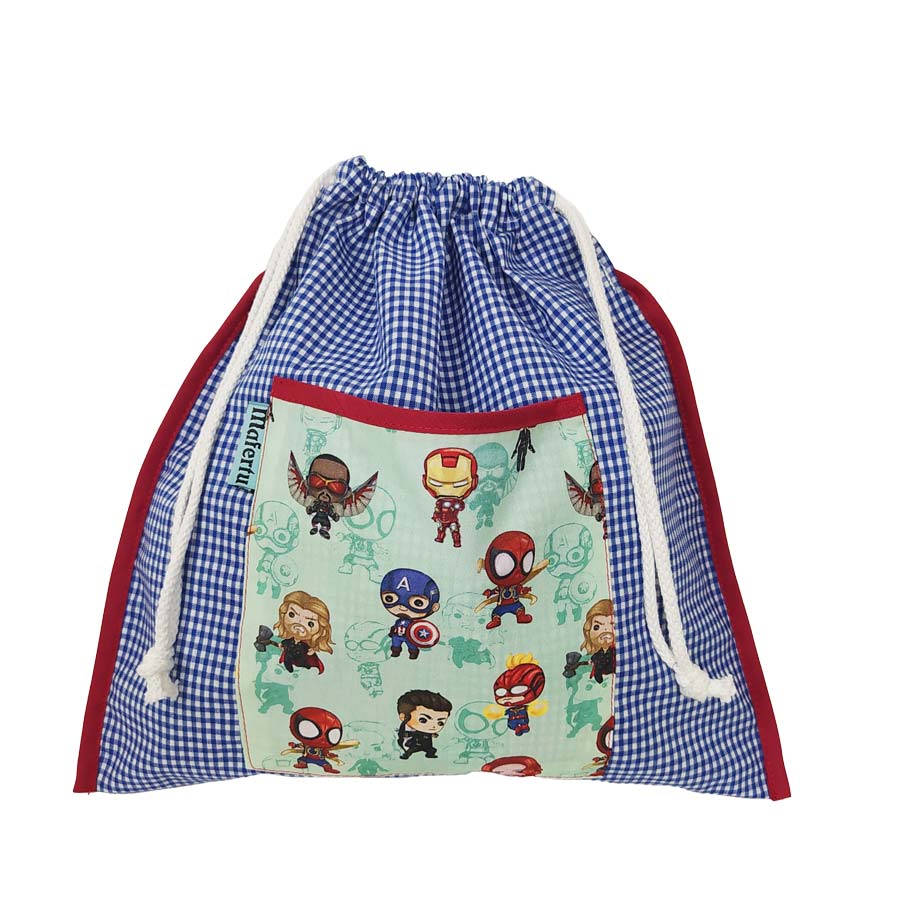 Bolsa desayuno vengadores