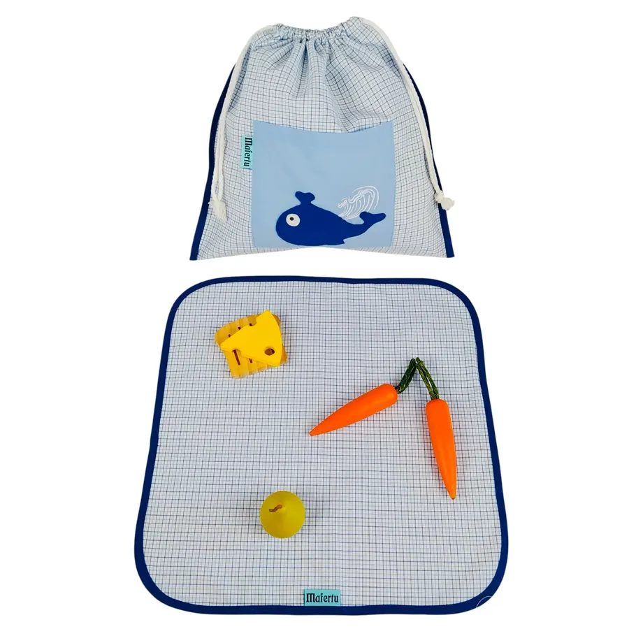 Pack guardería personalizado ballena - Imagen 2