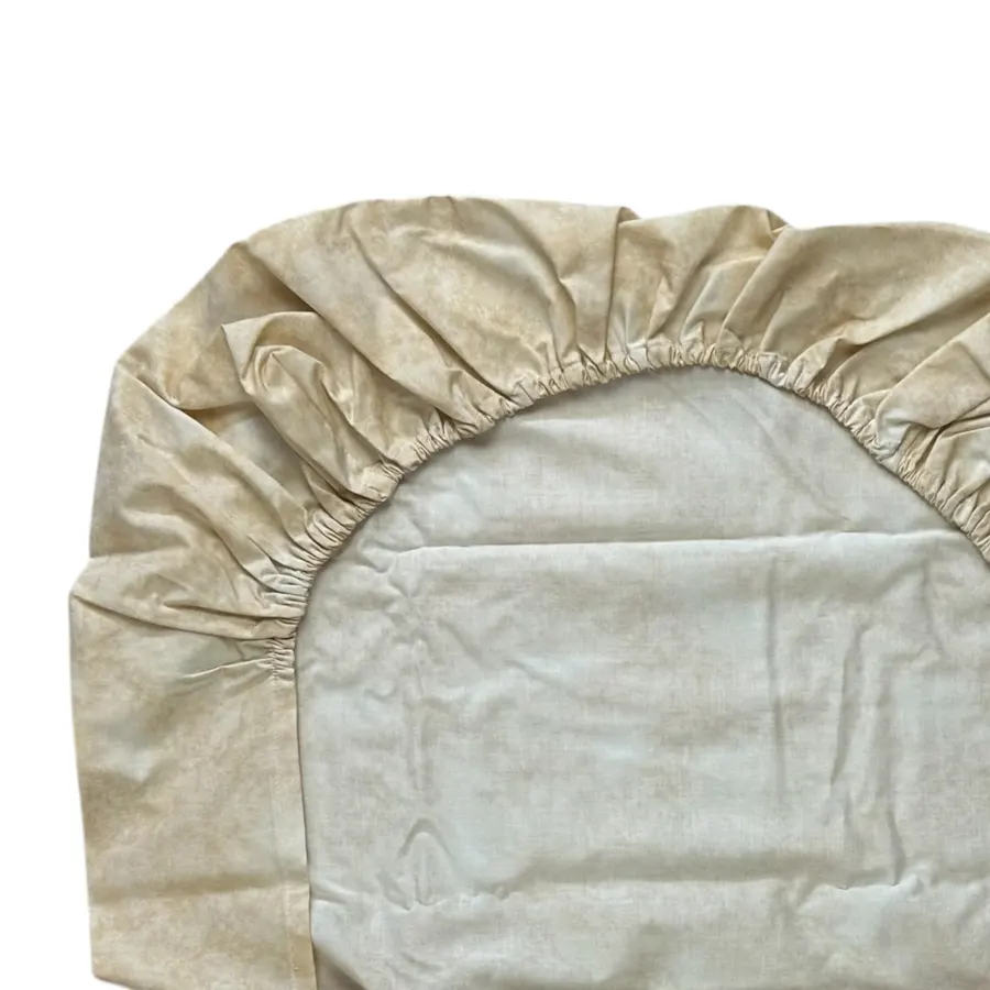 bajera ajustable beige para cunas de 120 cm x 60 cm