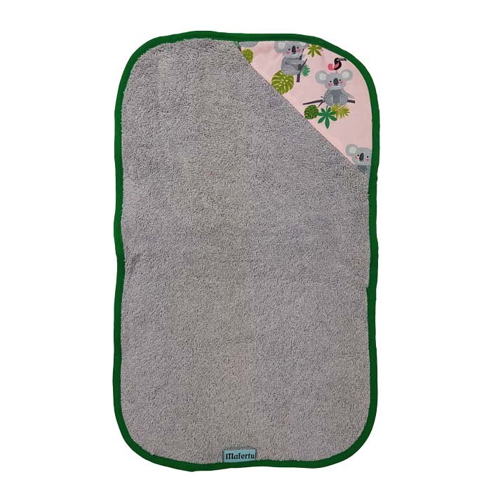 toalla de mano estampado koala