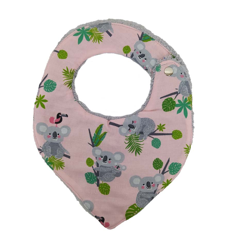 Conjunto capa de baño y babero para babas koalas - Imagen 3