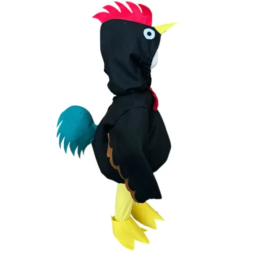 Disfraz gallo negro infantil