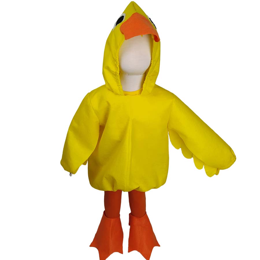 Disfraz patito infantil amarillo