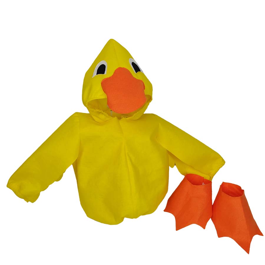 Disfraz patito infantil amarillo