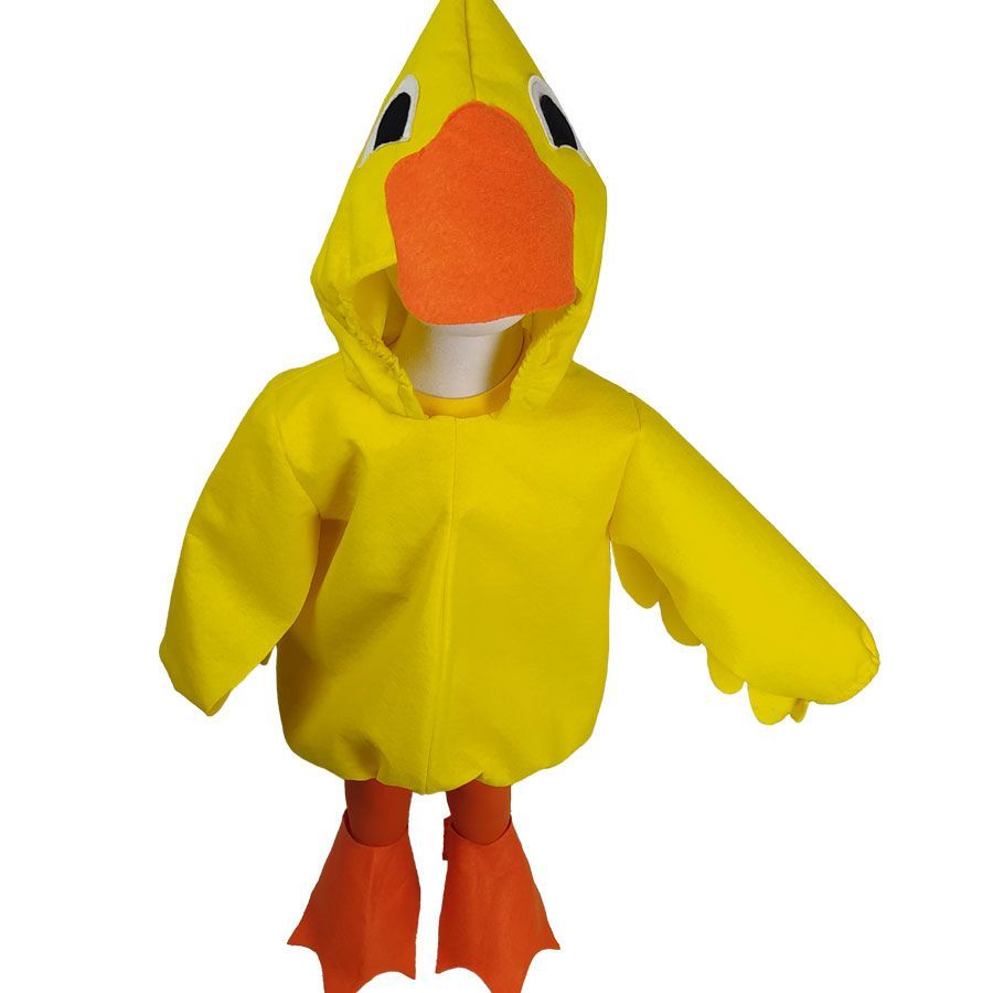 Disfraz patito infantil amarillo