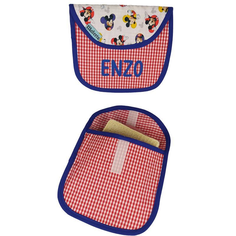 Porta bocadillos personalizado Mickey - Imagen 4