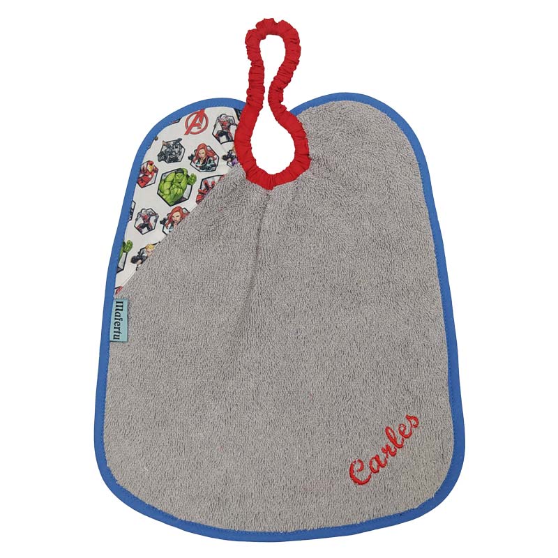 Babero impermeable personalizado vengadores
