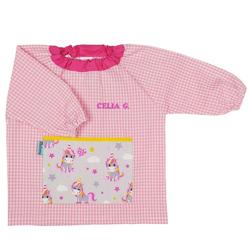 Bata escolar infantil unicornio - Imagen 6