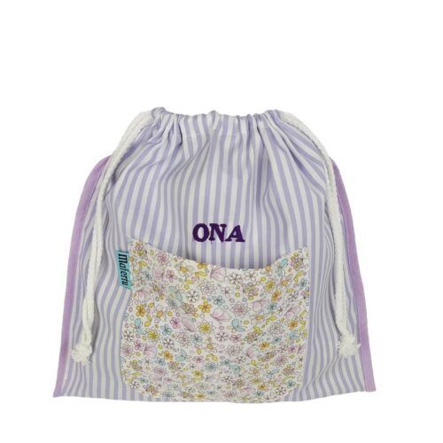 bolsa desayuno mariposas