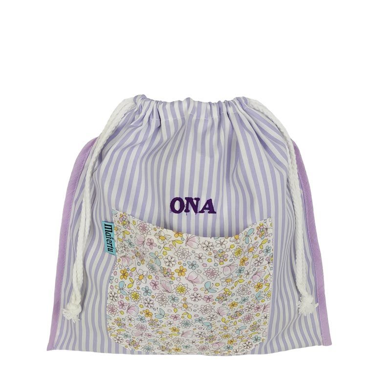 bolsa desayuno mariposas