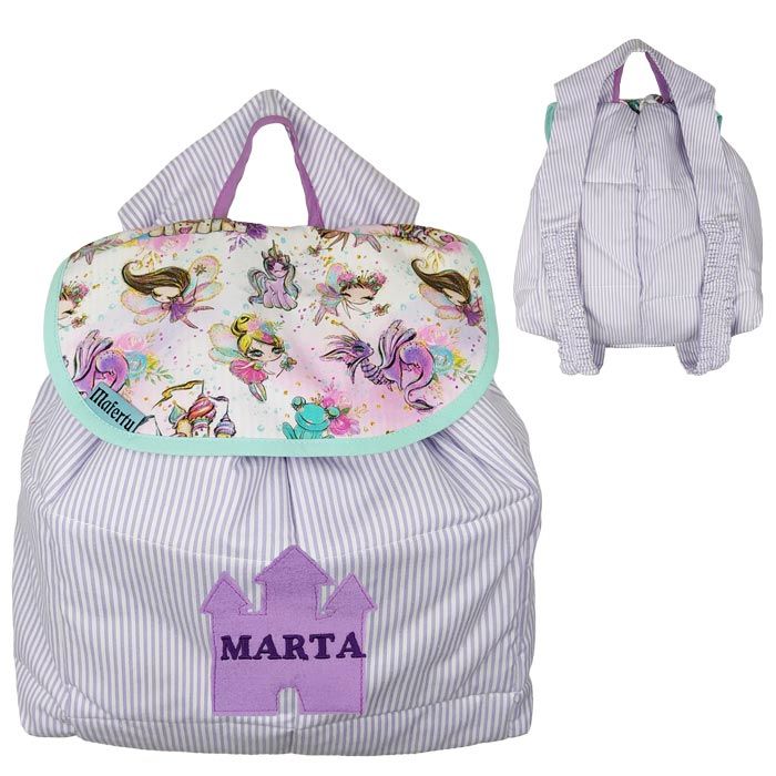 Mochila preescolar castillo