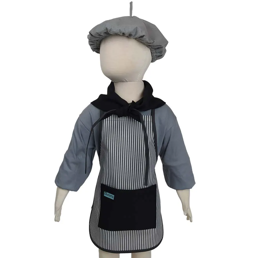 Boina abuelo gris infantil