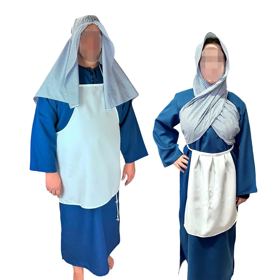 Disfraz Hebreo adulto azul - Imagen 3
