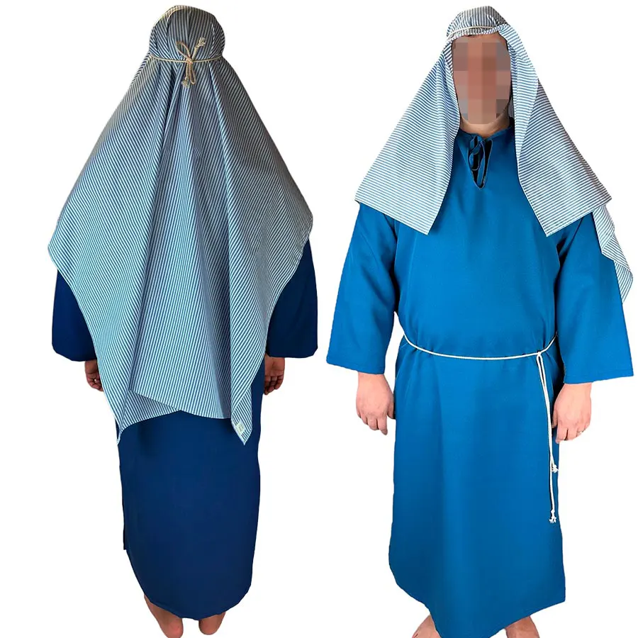 Disfraz Hebreo adulto azul