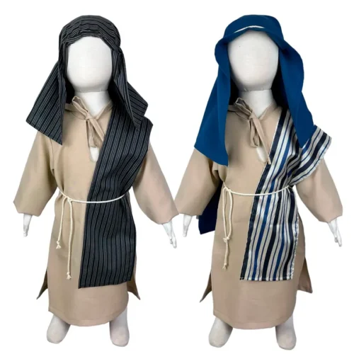 Disfraz Hebreo niño beige
