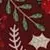 Estampado de plantas navideñas.