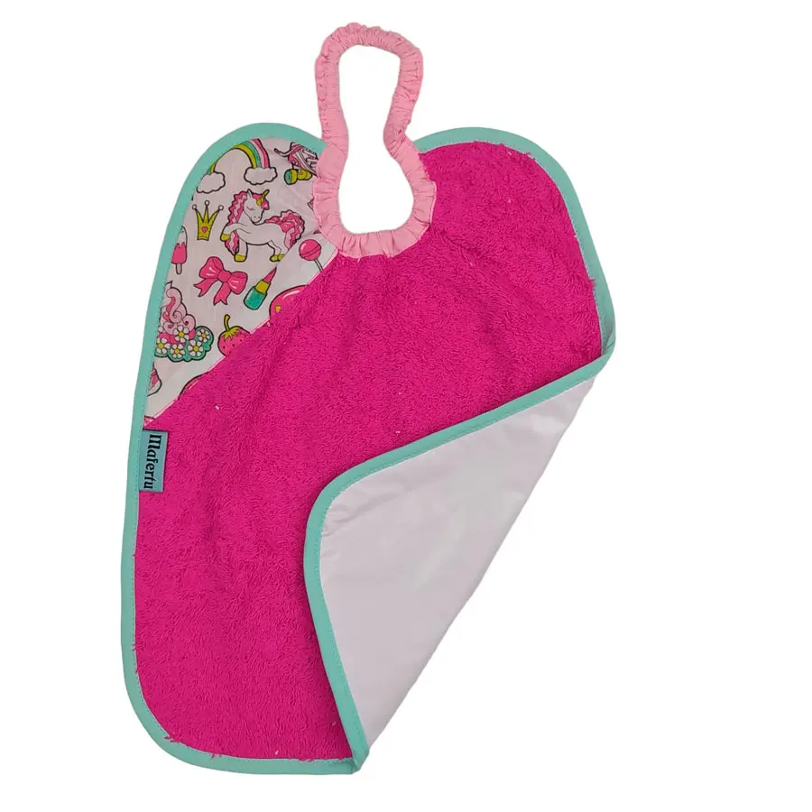 Babero impermeable unicornio diamante - Imagen 2