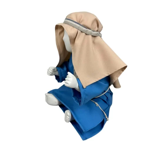 disfraz hebreo bebé azul