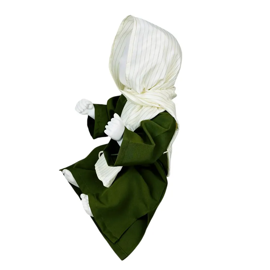 Disfraz hebrea bebé verde