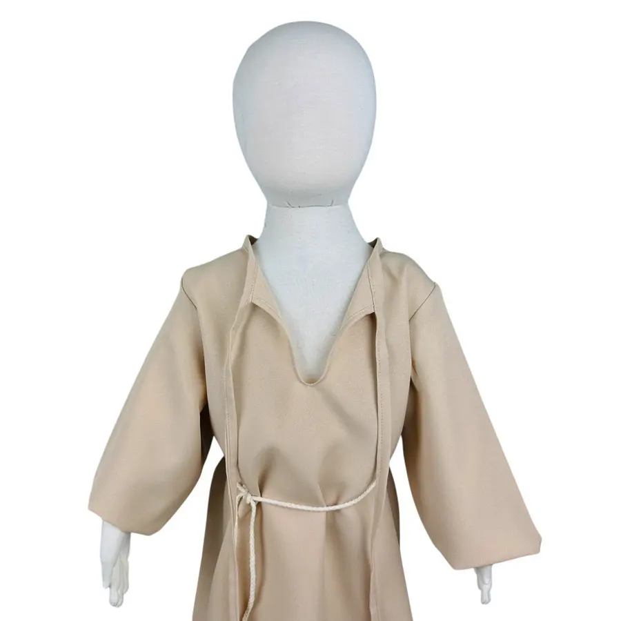Túnica hebreo beige