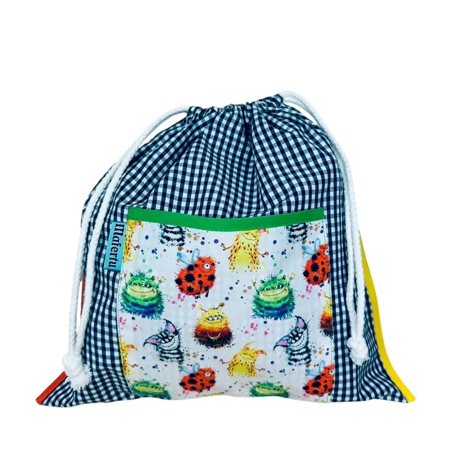 Bolsa desayuno monstruos