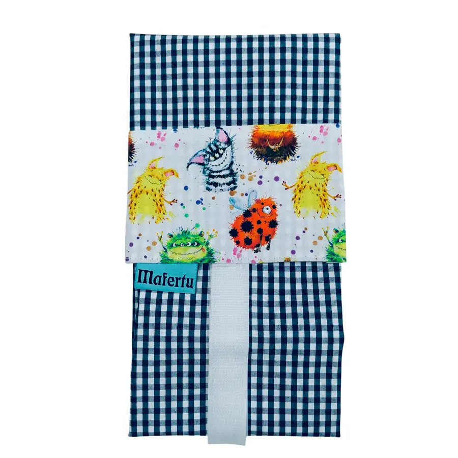 Funda para bocadillos monstruos