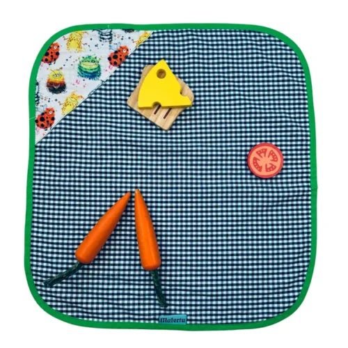 Servilleta infantil monstruos