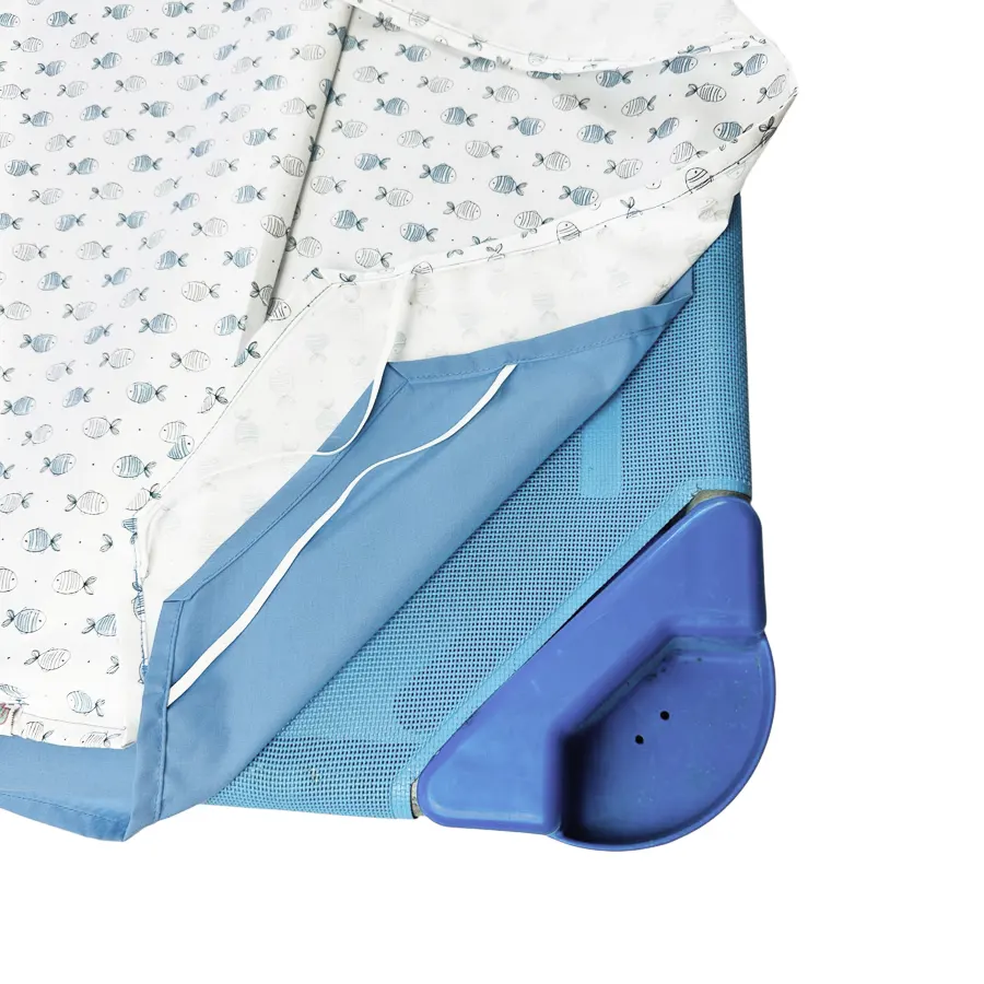 Conjunto sábanas hamaca guardería peces